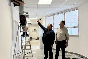 Капремонт Асекеевской районной больницы вышел на финишную прямую